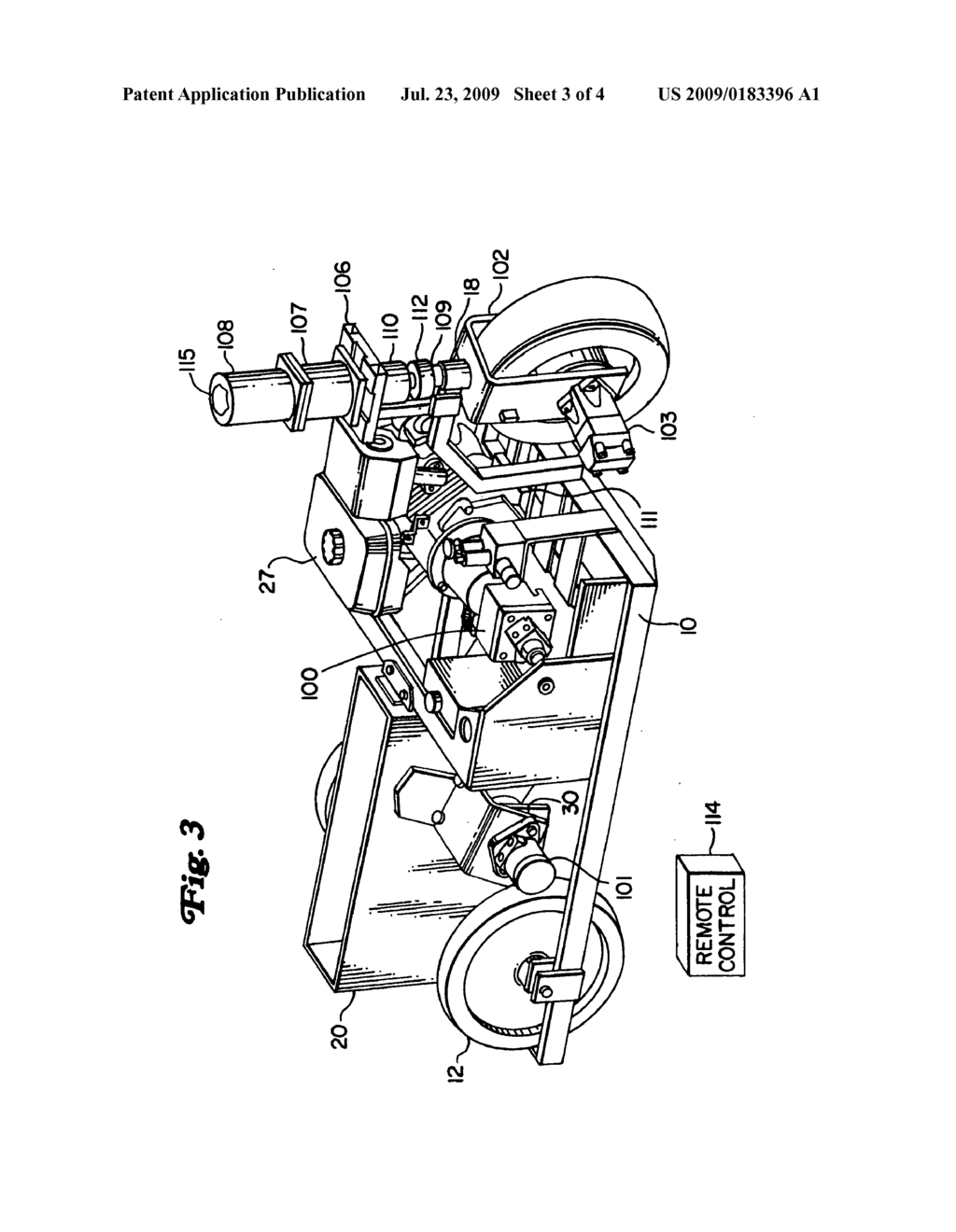 Automatically steerable trencher - diagram, schematic, and image 04