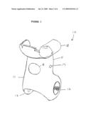 Laser gunsight system for a firearm handgrip diagram and image