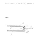 Laser gunsight system for a firearm handgrip diagram and image