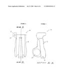 Laser gunsight system for a firearm handgrip diagram and image