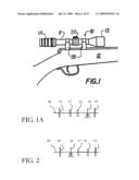 Reticle for telescopic gunsight and method for using diagram and image