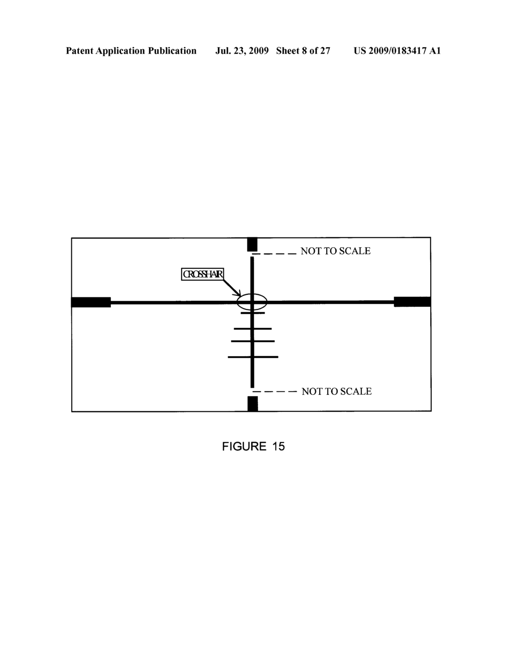 Reticle for telescopic gunsight and method for using - diagram, schematic, and image 09