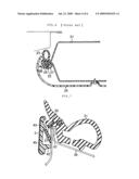 Vehicle door sash molding end retention structure diagram and image