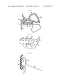 Vehicle door sash molding end retention structure diagram and image