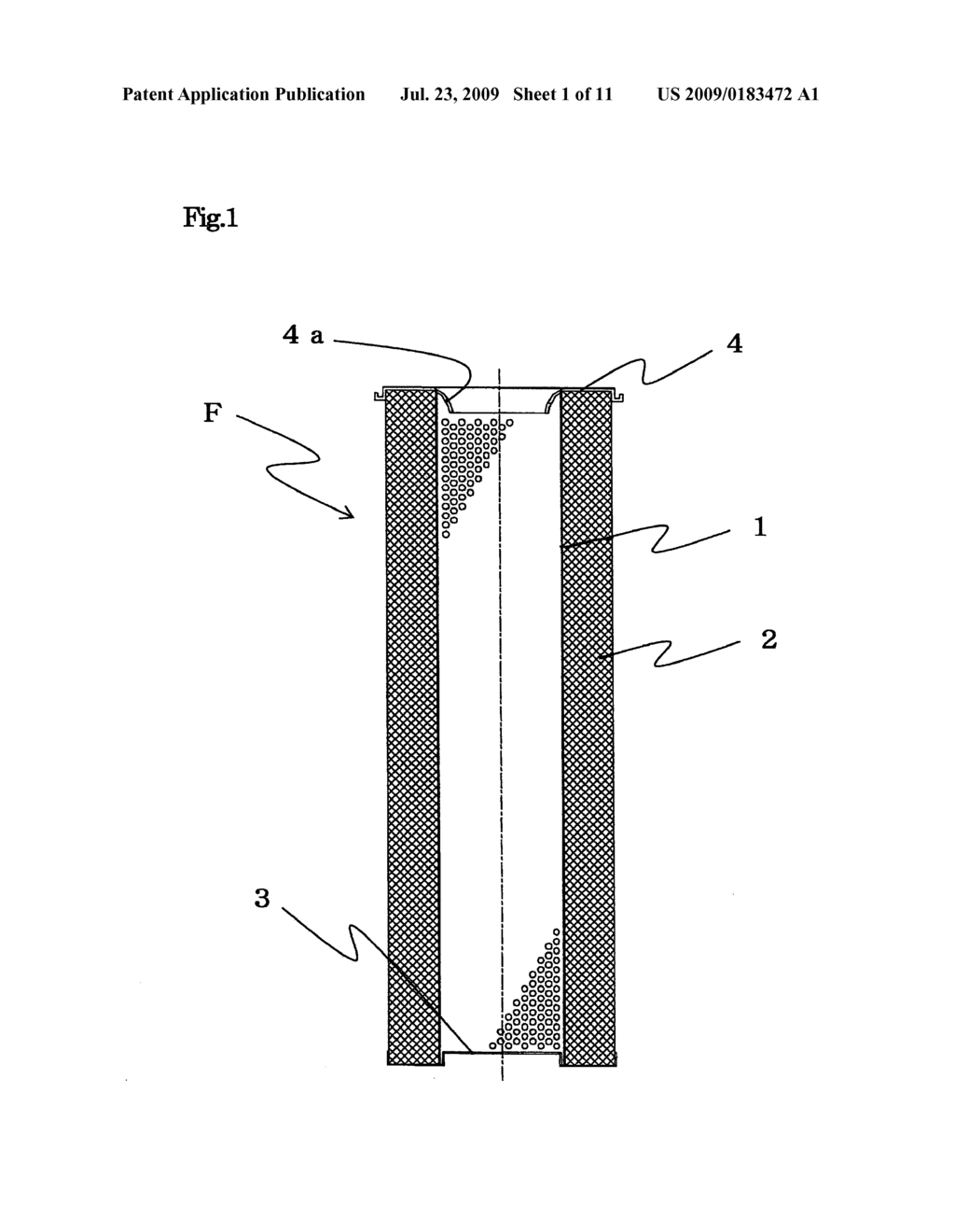 APPARATUS FOR COLLECTING DUST AND A PLEATED-TYPE FILTER THEREFOR - diagram, schematic, and image 02