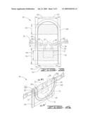 QUICK ACTION PADLOCK PROTECTOR POUCH AND CHAIN LOCKING SYSTEM diagram and image