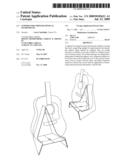 SUPPORT FOR STRINGED MUSICAL INSTRUMENTS diagram and image