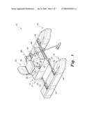 Portable, single-person pontoon boat, kit and method diagram and image