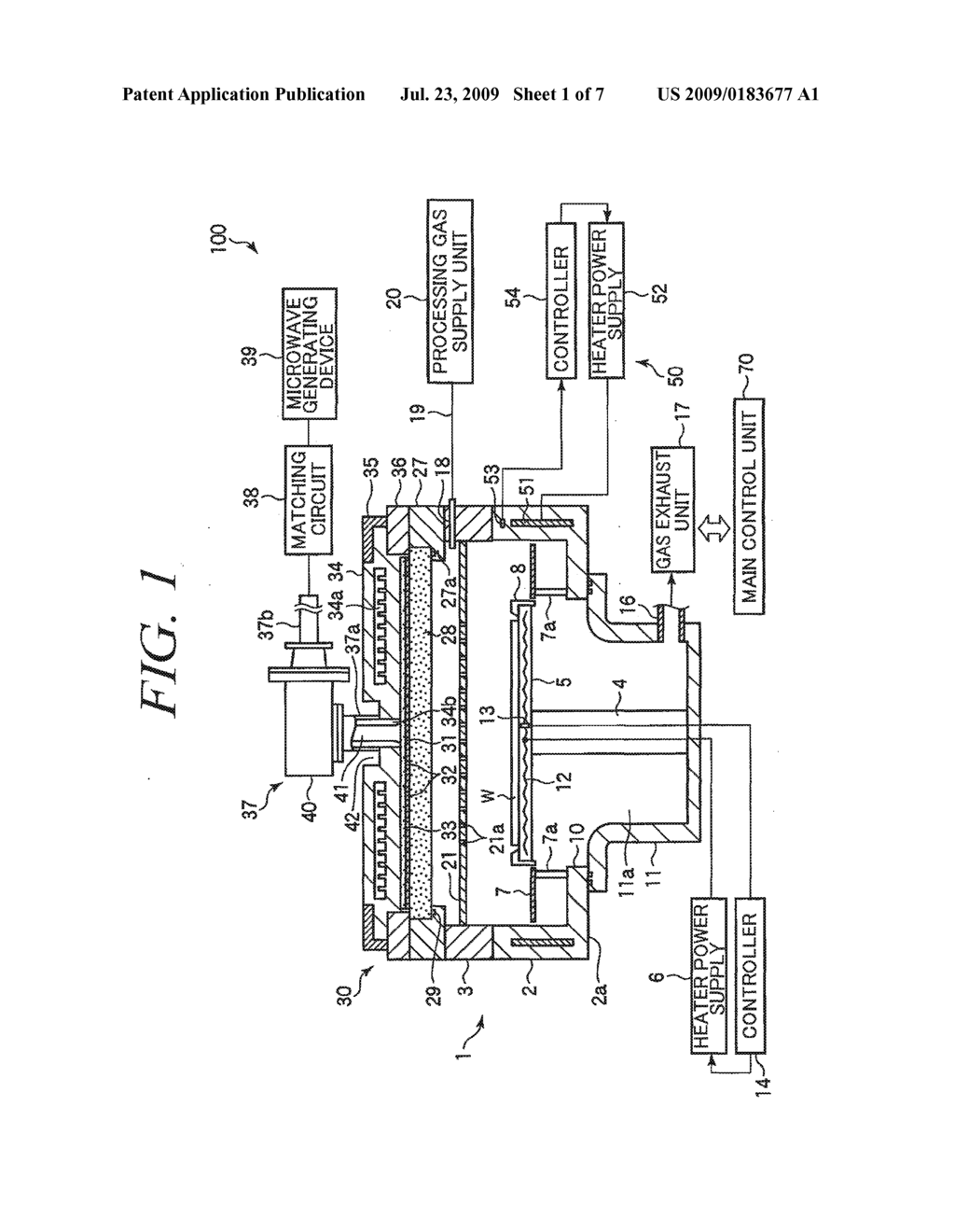 TEMPERATURE CONTROL DEVICE AND PROCESSING APPARATUS USING THE SAME - diagram, schematic, and image 02