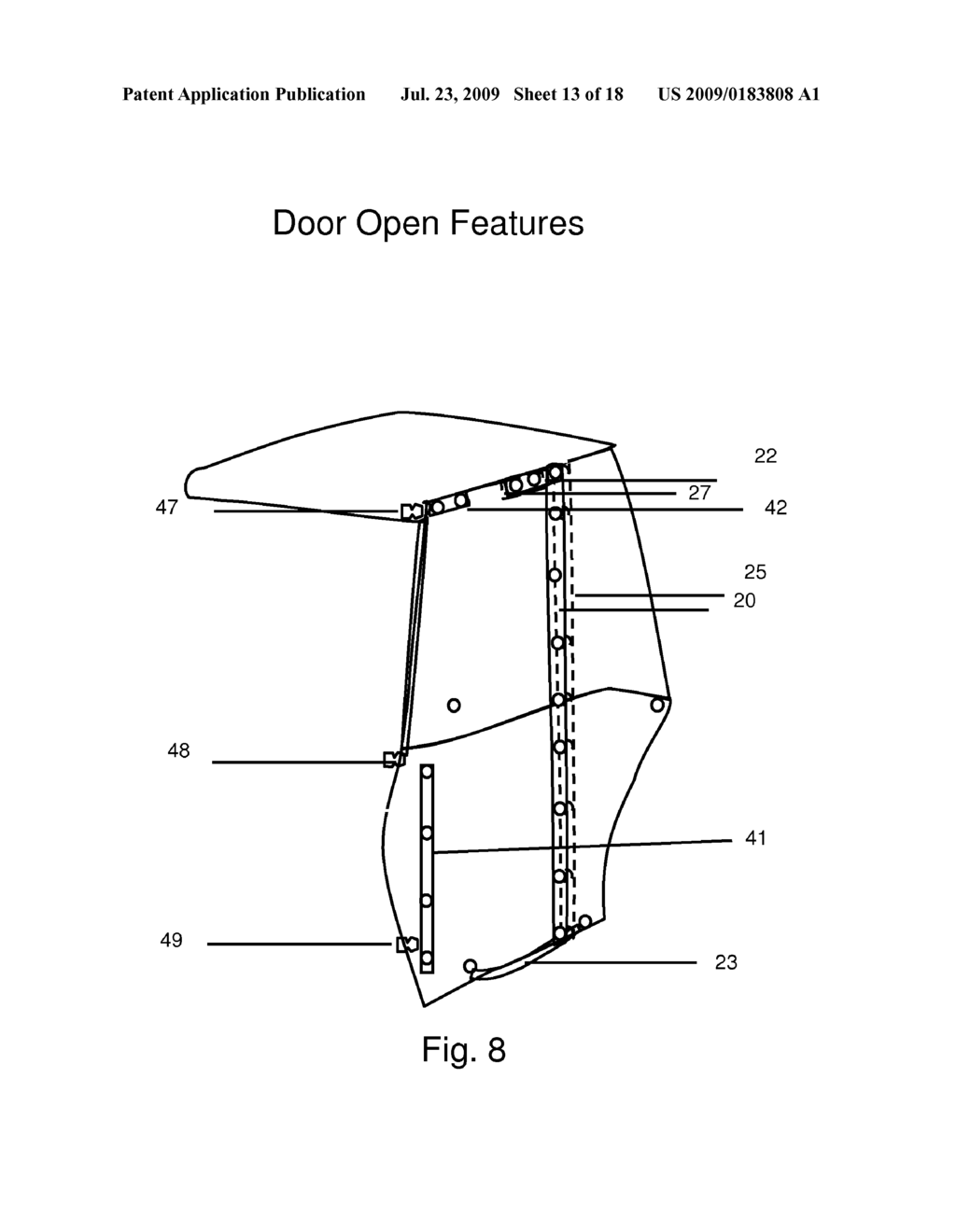 Golf Cart Cover Magnetic Door - diagram, schematic, and image 14