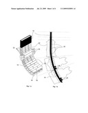 PROCESS FOR THE CONTINUOUS CASTING OF FLAT METAL PRODUCTS WITH ELECTROMAGNETIC STIRRING AND IMPLEMENTATION INSTALLATION diagram and image