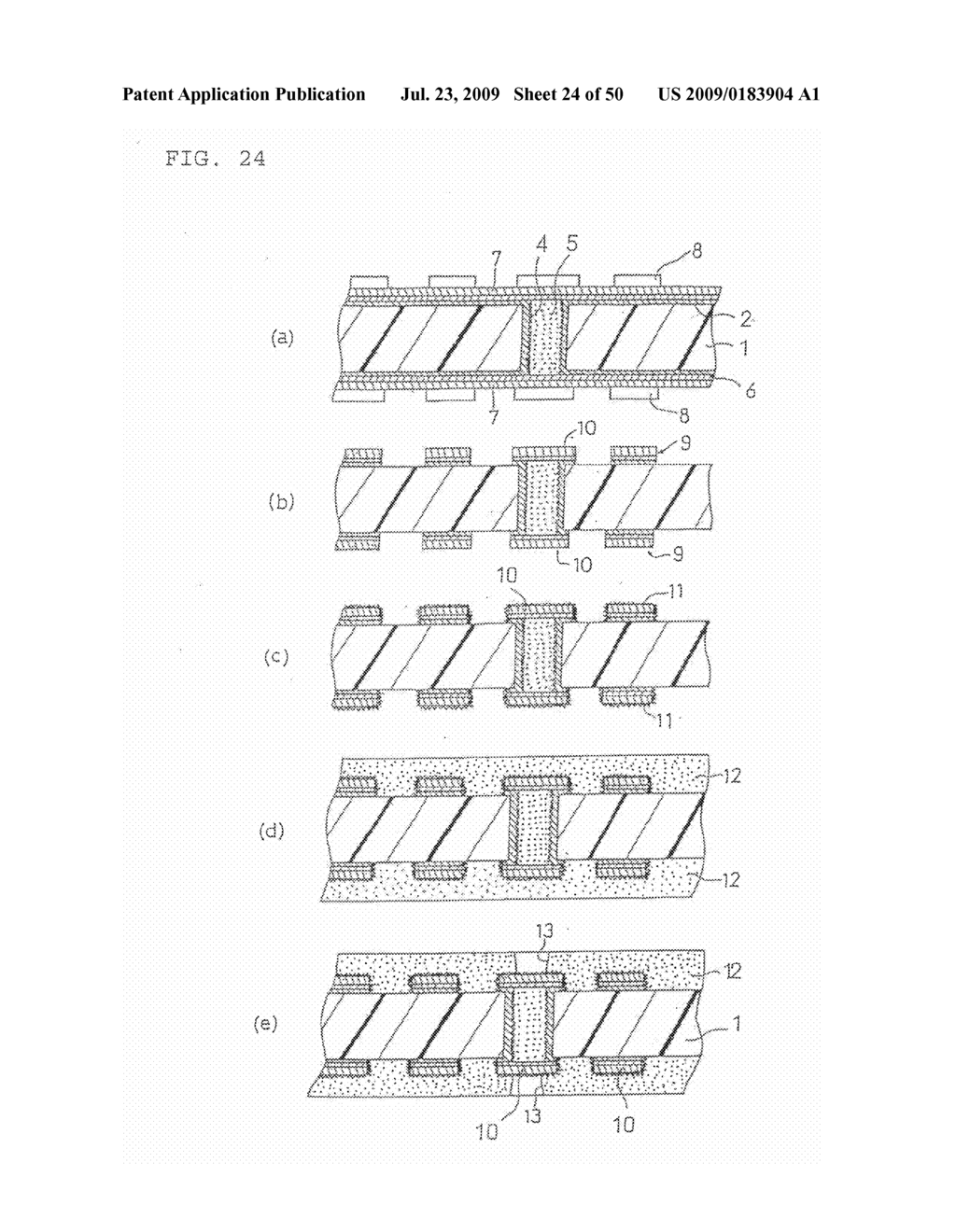 PRINTED WIRING BOARD AND METHOD FOR PRODUCING THE SAME - diagram, schematic, and image 25