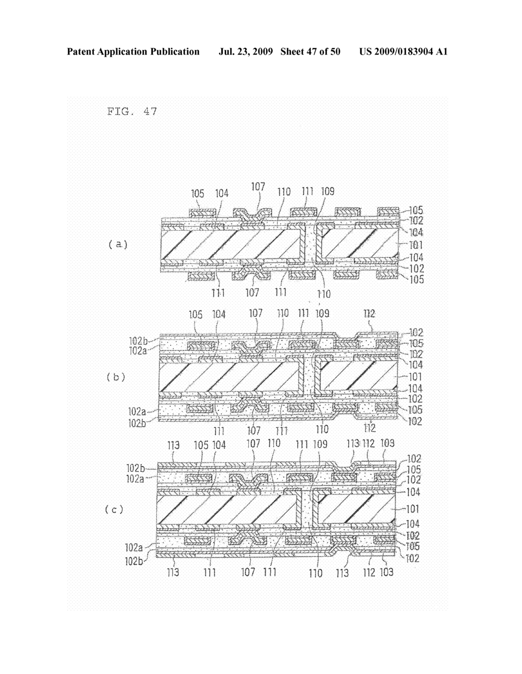 PRINTED WIRING BOARD AND METHOD FOR PRODUCING THE SAME - diagram, schematic, and image 48