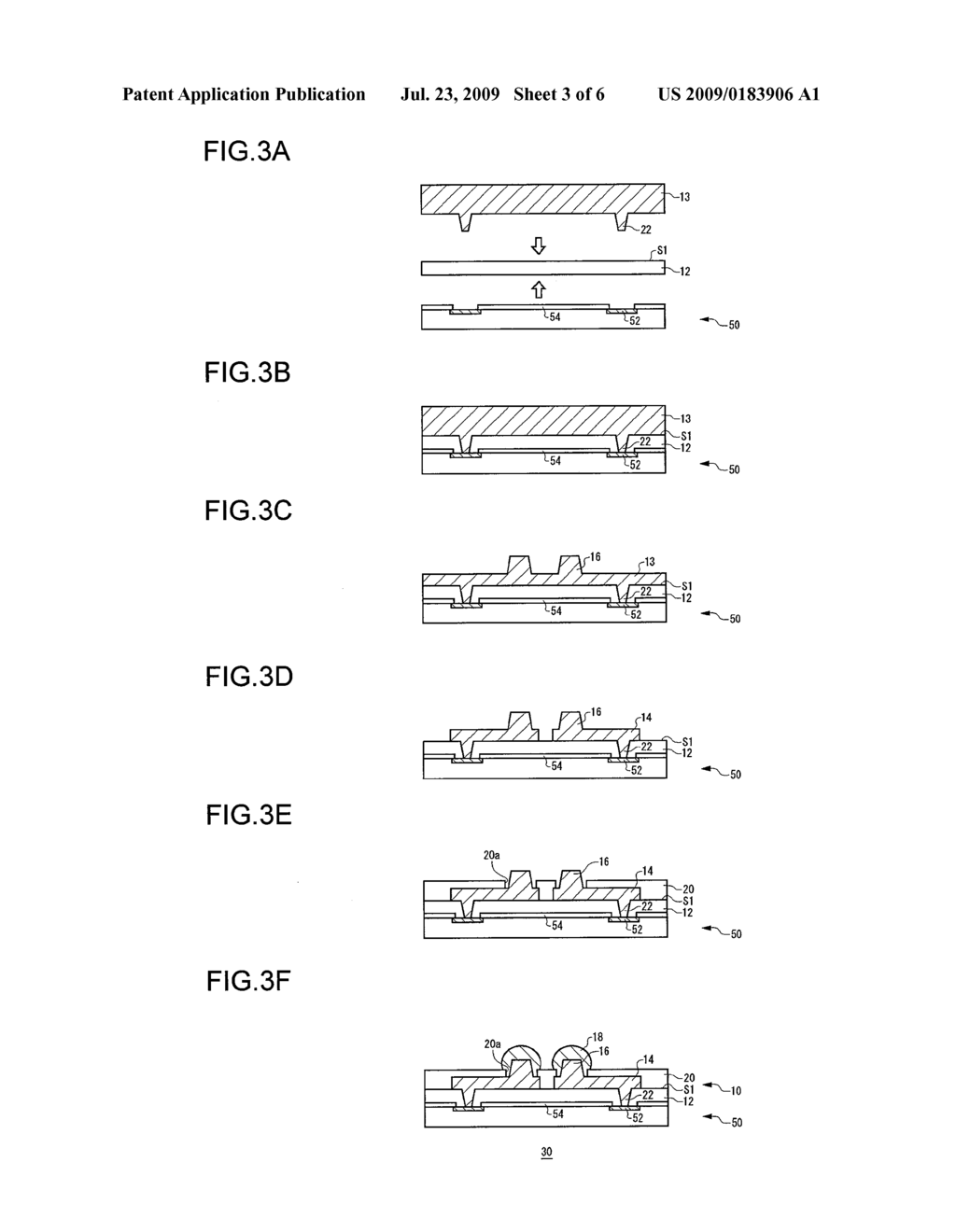 SUBSTRATE FOR MOUNTING DEVICE AND METHOD FOR PRODUCING THE SAME, SEMICONDUCTOR MODULE AND METHOD FOR PRODUCING THE SAME, AND PORTABLE APPARATUS PROVIDED WITH THE SAME - diagram, schematic, and image 04