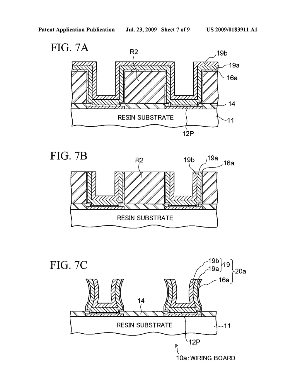 WIRING BOARD AND METHOD OF MANUFACTURING THE SAME - diagram, schematic, and image 08