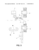 LINEARLY ACTUATED ROTATING HANDRAIL SYSTEM FOR ESCALATORS AND MOVING WALKWAYS diagram and image