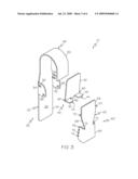 Clip Assemblies for Rug Display Systems diagram and image