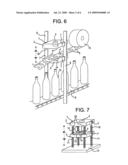 Tape for mass-sealing bottles and similar containers, and apparati for its application and removal diagram and image