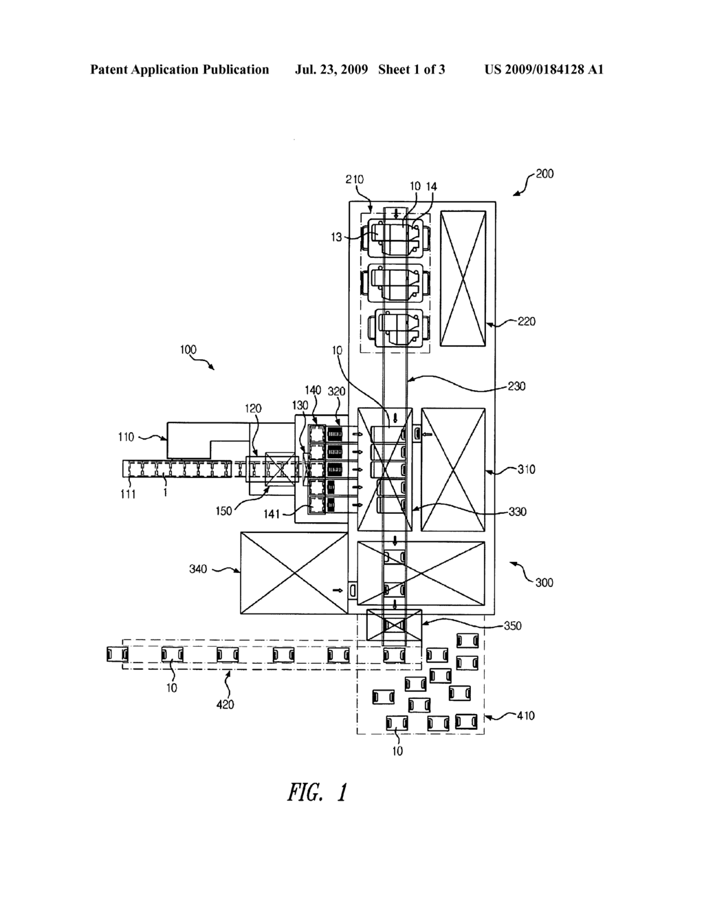 APPARATUS AND METHOD FOR AUTOMATICALLY PACKING PRESCRIPTION PACKAGES AND PRESCRIPTION PACKAGE BOX - diagram, schematic, and image 02