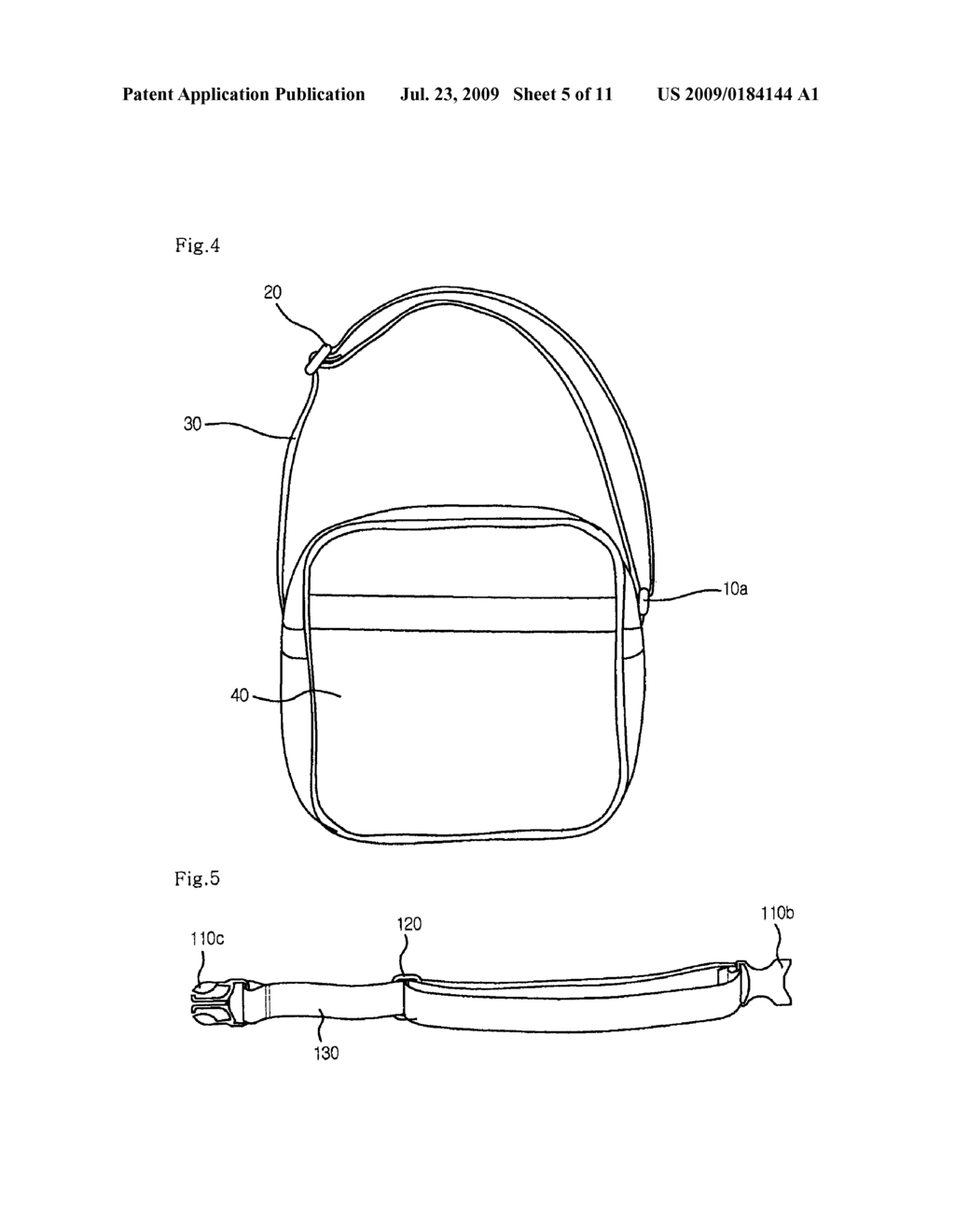 MULTIPLE OVERLAPPING METHOD AND APPARATUS OF BAND OR SHOULDER STRAP - diagram, schematic, and image 06