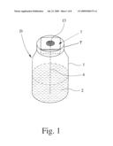 DISCHARGE DEVICE AND METHOD FOR EVAPORATING A LIQUID AND EVAPORATOR diagram and image