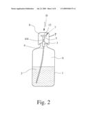 DISCHARGE DEVICE AND METHOD FOR EVAPORATING A LIQUID AND EVAPORATOR diagram and image