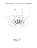 DISCHARGE DEVICE AND METHOD FOR EVAPORATING A LIQUID AND EVAPORATOR diagram and image