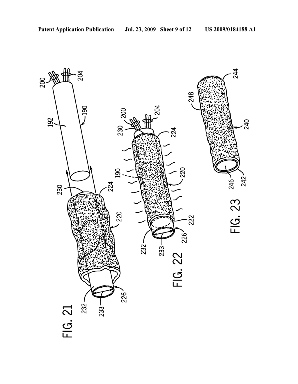 Methods of Manufacturing Paint Roller Covers From a Tubular Fabric Sleeve - diagram, schematic, and image 10