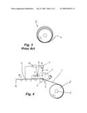 METHOD AND DEVICE FOR ROLLING UP A METAL STRIP diagram and image