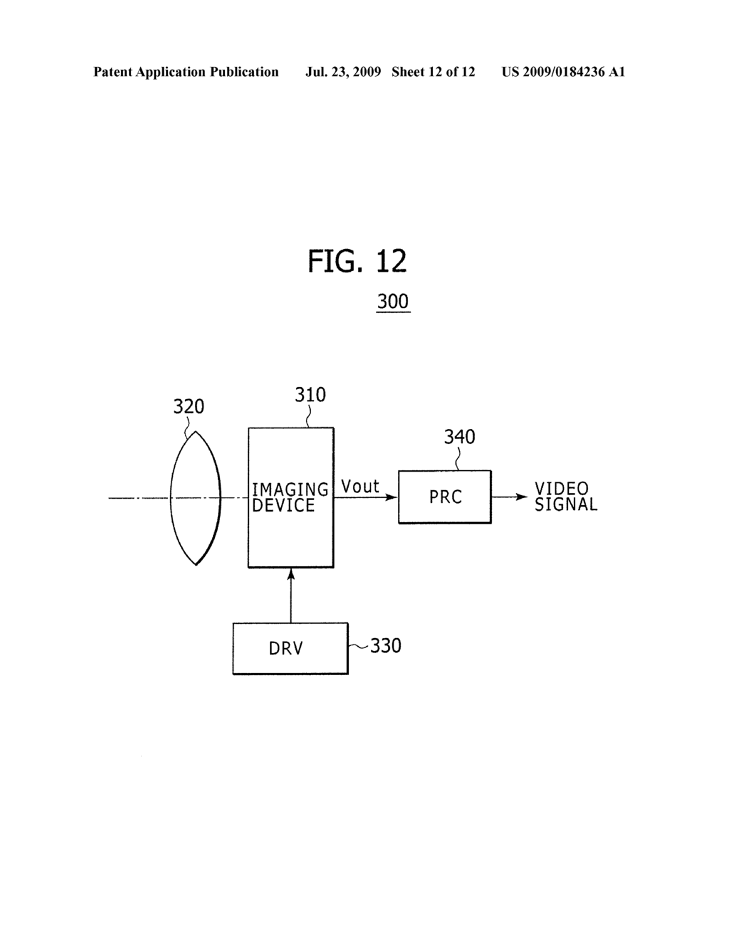 SOLID STATE IMAGE PICKUP ELEMENT AND CAMERA SYSTEM - diagram, schematic, and image 13