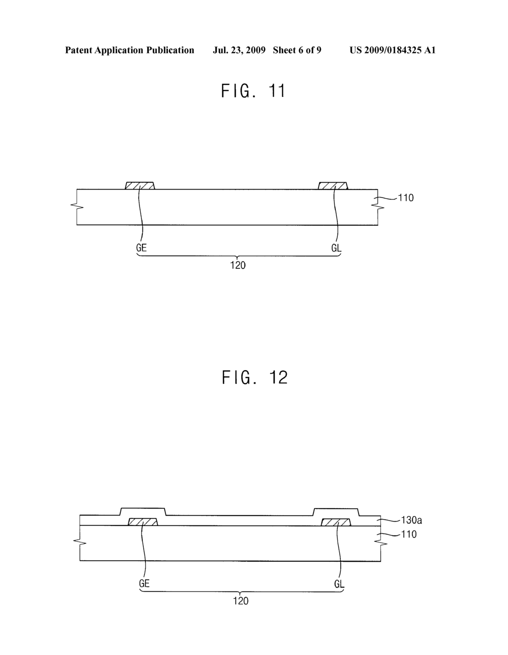 METHOD OF PLANARIZING SUBSTRATE, ARRAY SUBSTRATE AND METHOD OF MANUFACTURING ARRAY SUBSTRATE USING THE SAME - diagram, schematic, and image 07