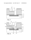 VIA GOUGING METHODS AND RELATED SEMICONDUCTOR STRUCTURE diagram and image