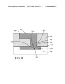 VIA GOUGING METHODS AND RELATED SEMICONDUCTOR STRUCTURE diagram and image