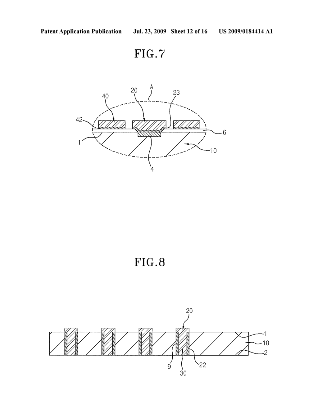 WAFER LEVEL CHIP SCALE PACKAGE HAVING AN ENHANCED HEAT EXCHANGE EFFICIENCY WITH AN EMF SHIELD AND A METHOD FOR FABRICATING THE SAME - diagram, schematic, and image 13