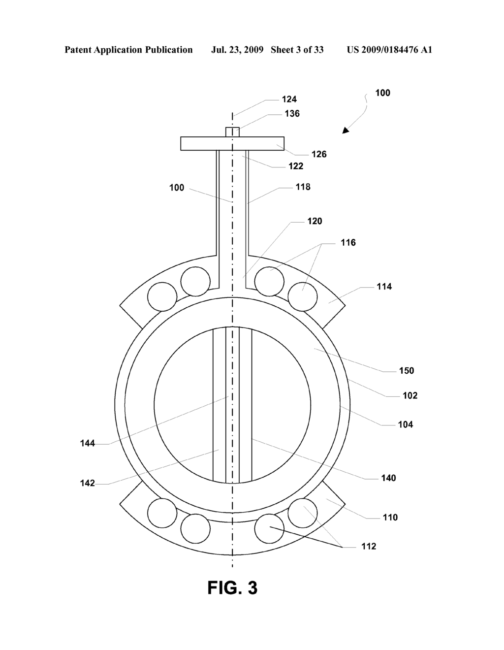 BUTTERFLY VALVE WITH A RIGID SEAL - diagram, schematic, and image 04