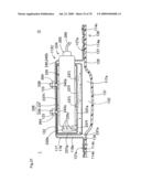 Knee protecting airbag device diagram and image