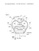 Knee protecting airbag device diagram and image