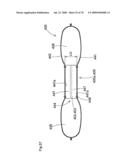 Knee protecting airbag device diagram and image