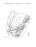 Truck-trailer air dam diagram and image