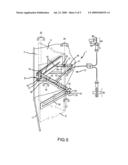 Truck-trailer air dam diagram and image