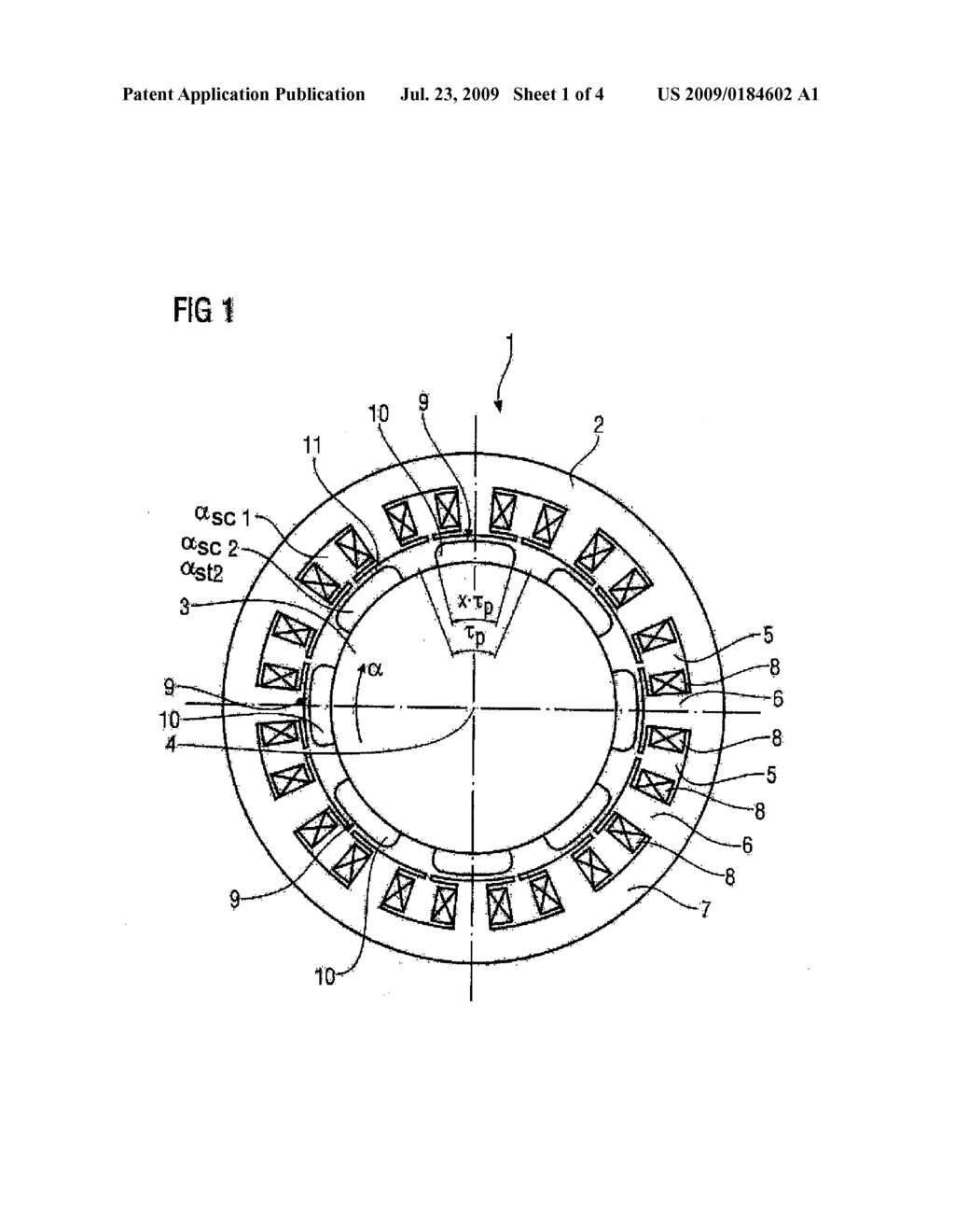 Permanent-Magnet Synchronous Machine with Suppression Means for Improving the Torque Ripple - diagram, schematic, and image 02