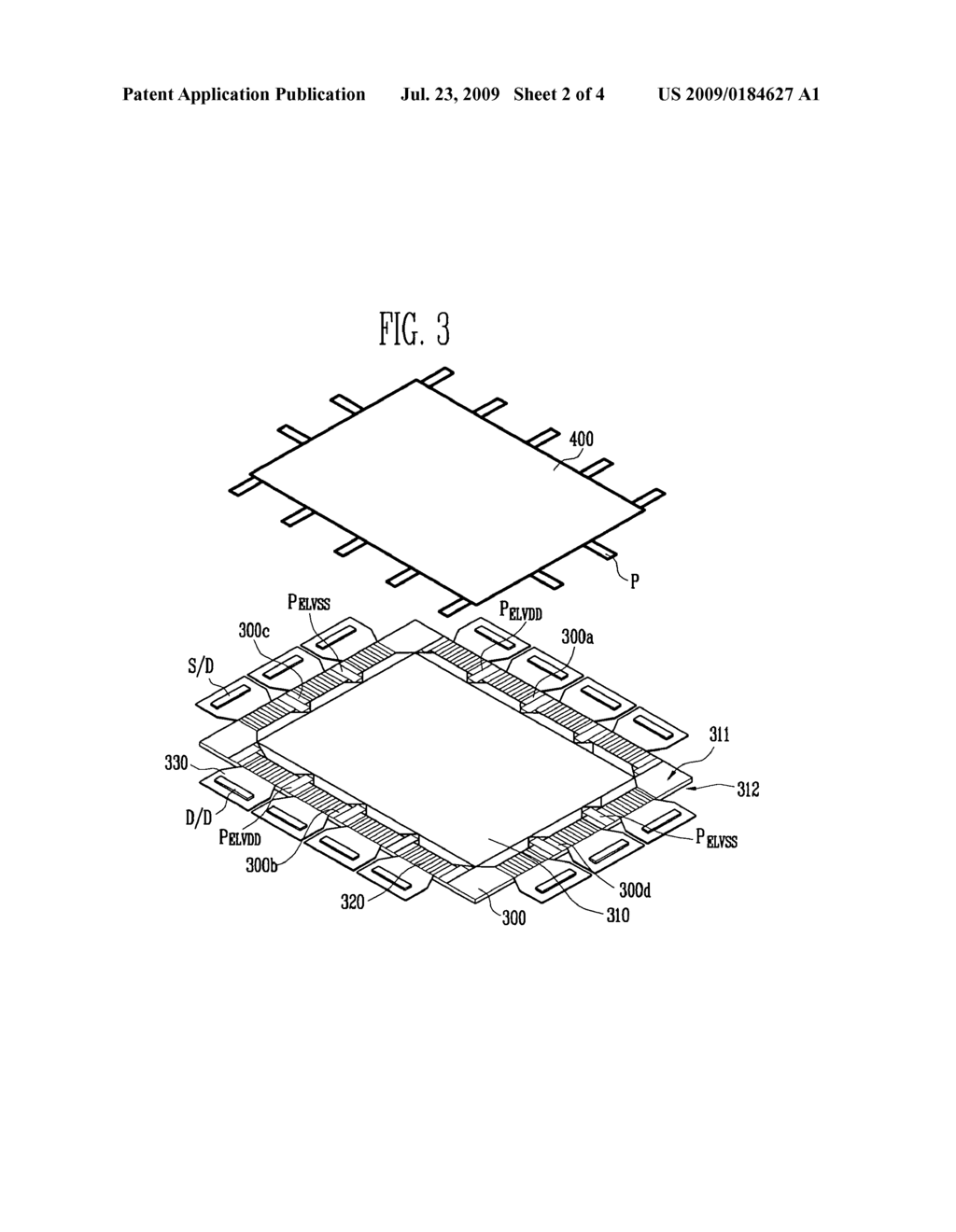 Organic light emitting display device - diagram, schematic, and image 03