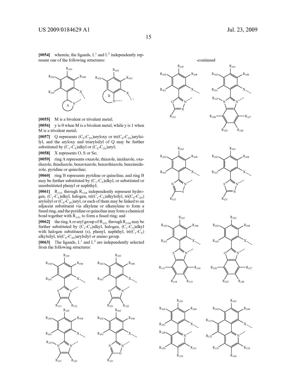 Novel red electroluminescent compounds and organic electroluminescent device using the same - diagram, schematic, and image 17