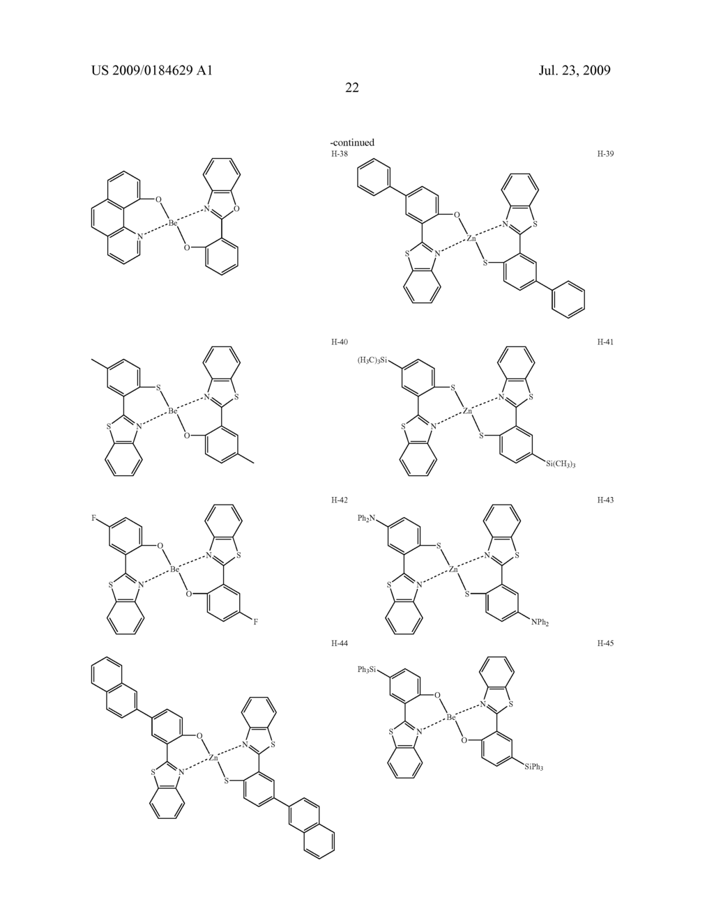 Novel red electroluminescent compounds and organic electroluminescent device using the same - diagram, schematic, and image 24