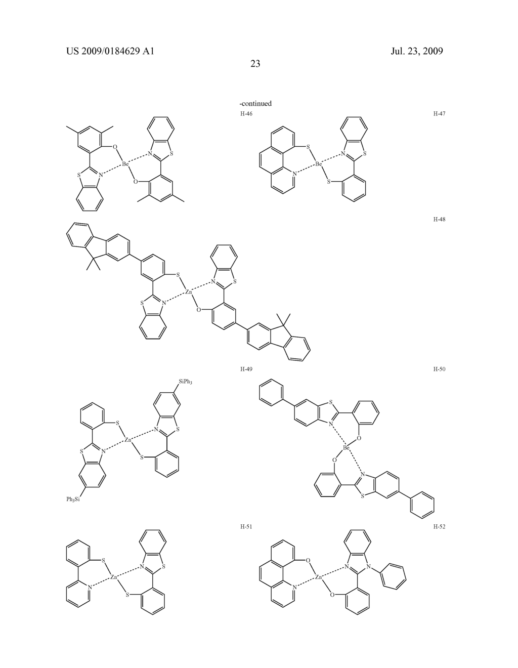 Novel red electroluminescent compounds and organic electroluminescent device using the same - diagram, schematic, and image 25