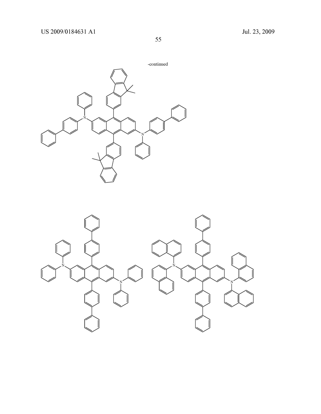 Novel red electroluminescent compounds and organic electroluminescent device using the same - diagram, schematic, and image 57