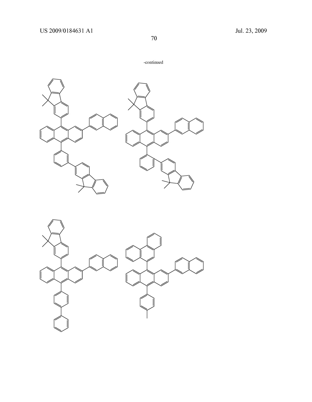 Novel red electroluminescent compounds and organic electroluminescent device using the same - diagram, schematic, and image 72