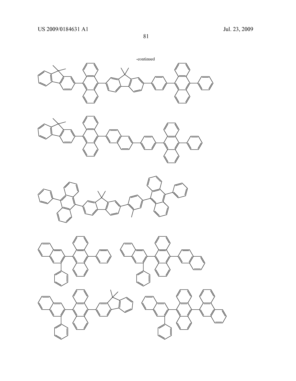 Novel red electroluminescent compounds and organic electroluminescent device using the same - diagram, schematic, and image 83