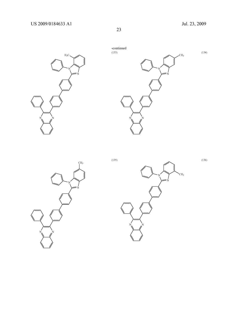 Quinoxaline Derivative, and Light-Emitting Element, Light-Emitting Device, and Electronic Appliance Using the Quinoxaline Derivative - diagram, schematic, and image 54