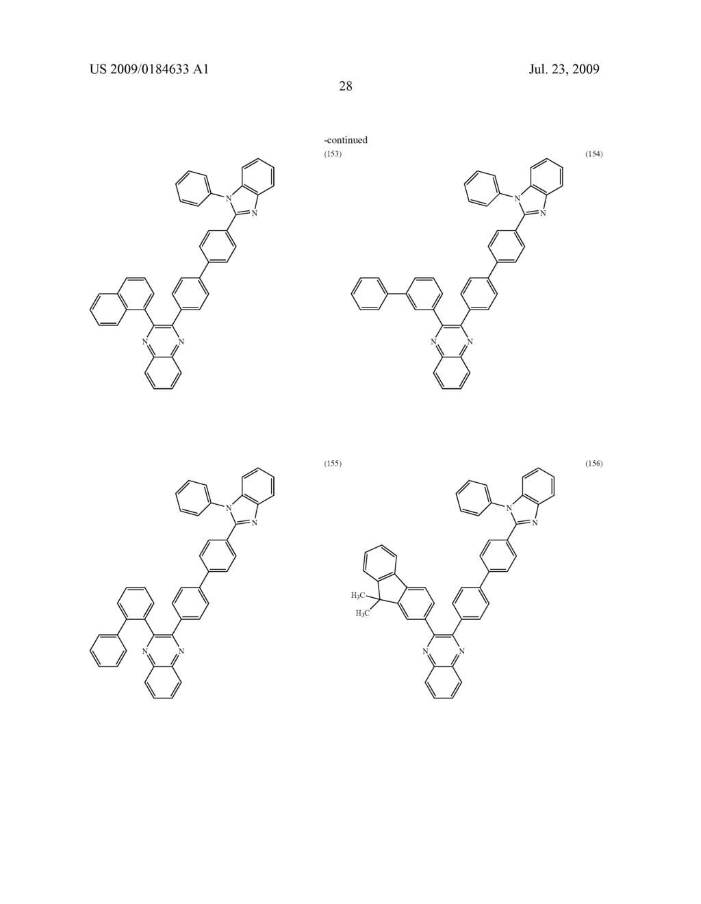 Quinoxaline Derivative, and Light-Emitting Element, Light-Emitting Device, and Electronic Appliance Using the Quinoxaline Derivative - diagram, schematic, and image 59